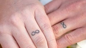 Infinity couple tattoos